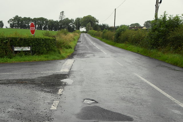 Small pothole, Drumlegagh Road South