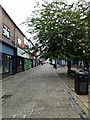 Shopping Street in the centre of Eccles