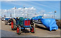 Tractor on the Esplanade at Redcar