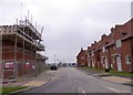 Housing estate under construction, East Hendred