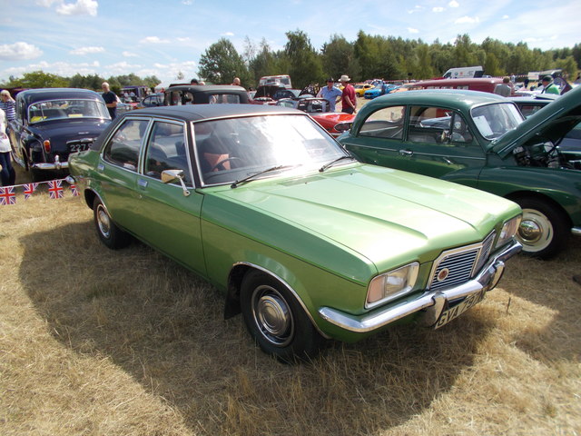 1975 Vauxhall 2300S at the Maxey Classic Car Show, August 2018