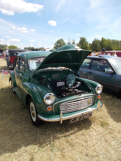 1965 Morris Minor at the Maxey Classic Car Show, August 2018