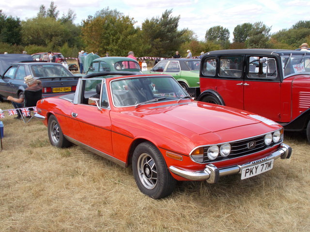 1974 Triumph Stag at the Maxey Classic... © Paul Bryan cc-by-sa/2.0 ...