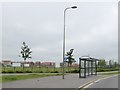 Bus shelter by Boundary Park, Didcot