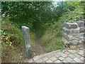 Informal footpath to Rose Terrace, Skircoat