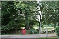 Farm entrance on Dunsfold Road, Plaistow