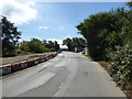 Access road to the Recycling Centre