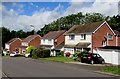 Detached houses on the north side of Ridgeway, Lower Graig-y-rhacca