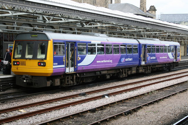 Pacer Train at Sheffield Midland