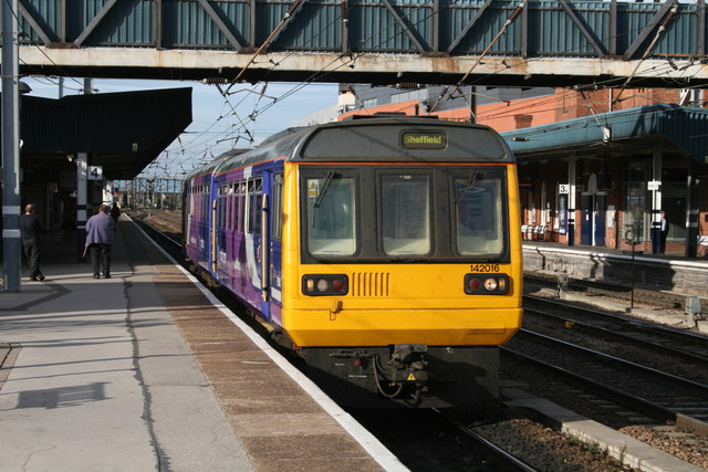 Pacer train at Doncaster