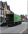 Co-op lorry in East Street, Rhayader