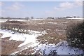 SJ4605 : Winter field, Stapleton by Richard Webb