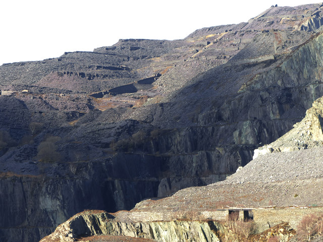 Dinorwig slate quarries