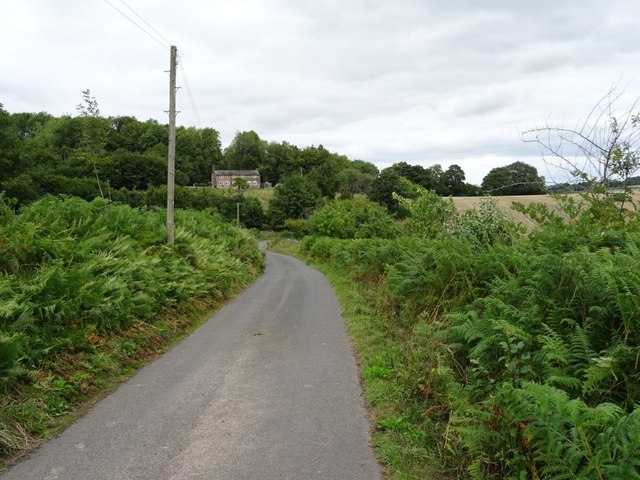 Access drive to Hill House Farm