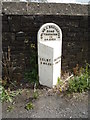 Milepost on Skipton Road (A56)