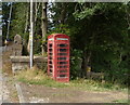 K6 telephone box on Colne Road (A56), Kelbrook