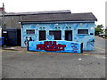 Colourful toilets, Cushendall