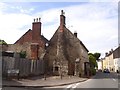 ST7597 : Cottage with external stone chimney, Dursley by David Smith