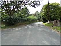TM1134 : Church Lane, Brantham by Geographer