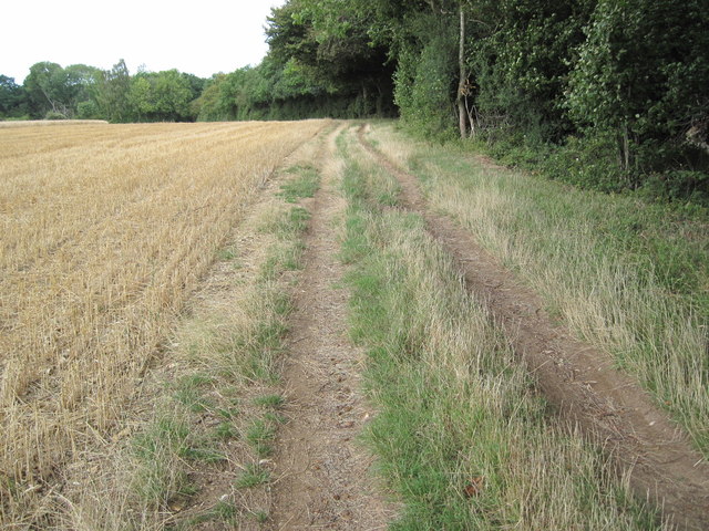 Long Lane Bridleway towards Weston Patrick