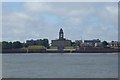 Wallasey Town Hall from the Mersey