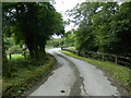 Minor road between Neuadd-lwyd and Dihewyd