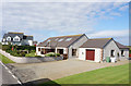 Houses on the A964 near Greenigoe