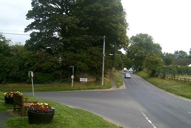 Road Junction in Amotherby