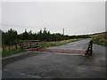 Cattle grid on the B6399