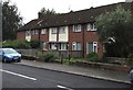 Row of houses on the south side of Monnow Way, Bettws, Newport