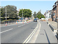 Laying a gas main, Maison Dieu Road