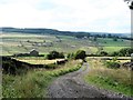 Back lane at Ilton