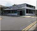 Bridgend railway station entrance