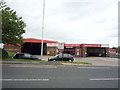 Tyre fitters on Second Avenue, Gateshead