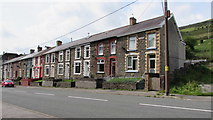 SS9390 : Long row of houses, North Road, Ogmore Vale by Jaggery