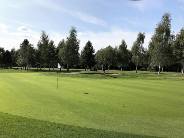 Tydd St Giles Golf Course - The 14th green