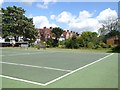 Private tennis court, Velwell Road, Exeter