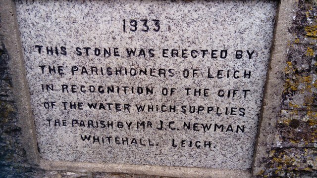 In recognition of the gift of water