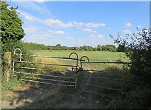 SK5816 : Entrance to a field east of Slash Lane by Andrew Tatlow