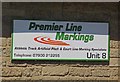 Premier Line Markings sign