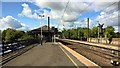 Morpeth railway station looking south-west
