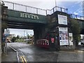 Old Railway Bridge over Entrance to Hoult