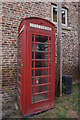 Disused telephone kiosk on Main Street, Skipwith