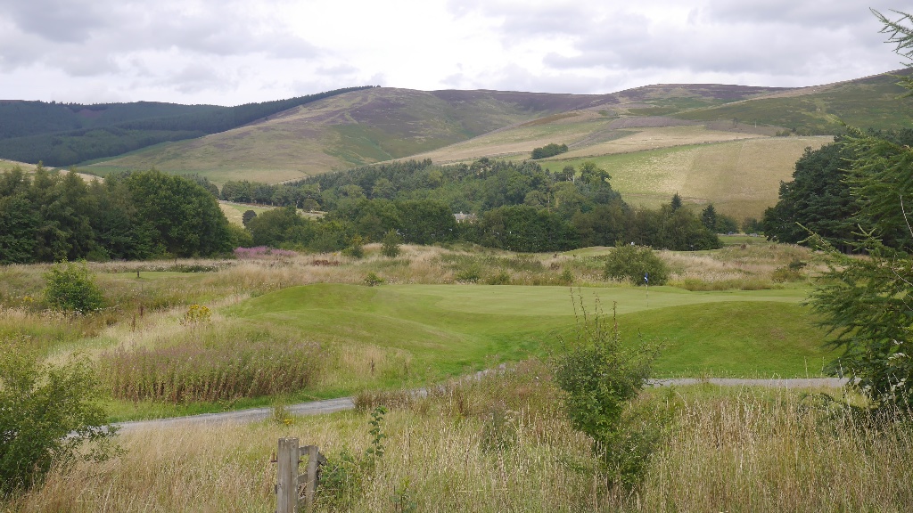 Cardrona Golf Course © Richard Webb Cc-by-sa 2.0 :: Geograph Britain 