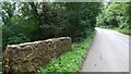 Small wall by the A841 near Cordon