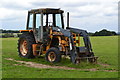 Derelict tractor