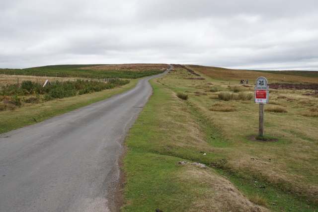 Road on the Long Mynd