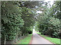 Road from Monteith House to Carstairs