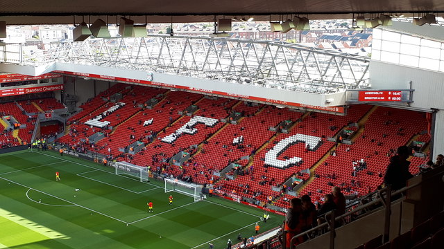 The Kop at Anfield Stadium, Liverpool © Mike Pennington cc-by-sa/2.0 ...