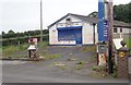 Derelict service station on Tullynavall Road, Cullyhanna